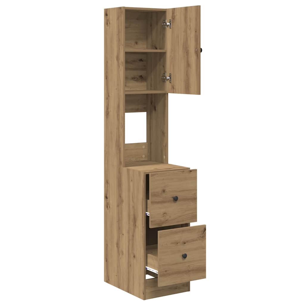 Meuble de cuisine avec tiroir chêne artisanal Bois d'ingénierie