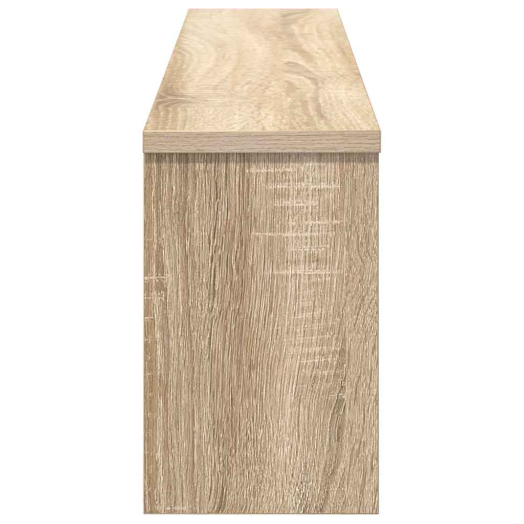 Porte-manteau mural avec étagère Chêne sonoma 100 x 16 x 26 cm