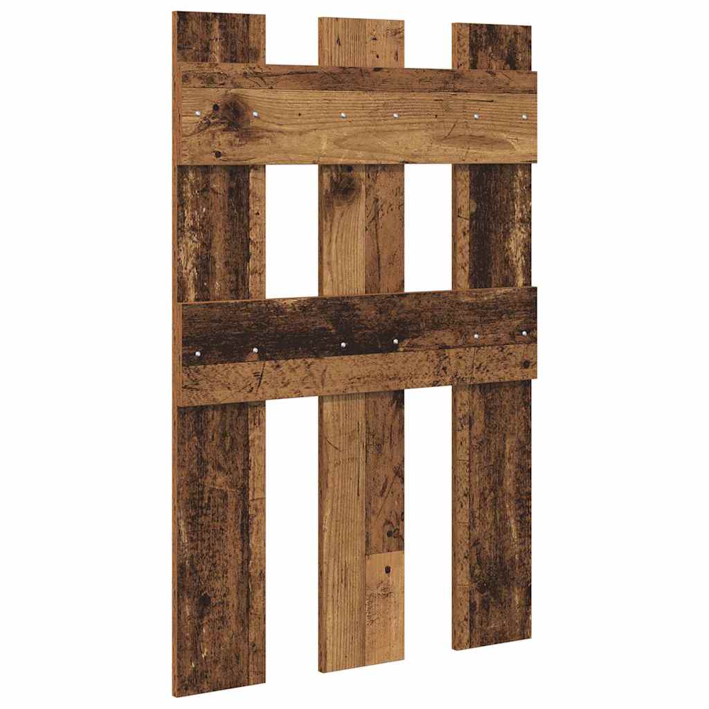 Porte-manteau mural Montage mural Bois ancien 65 x 3 x 100 cm