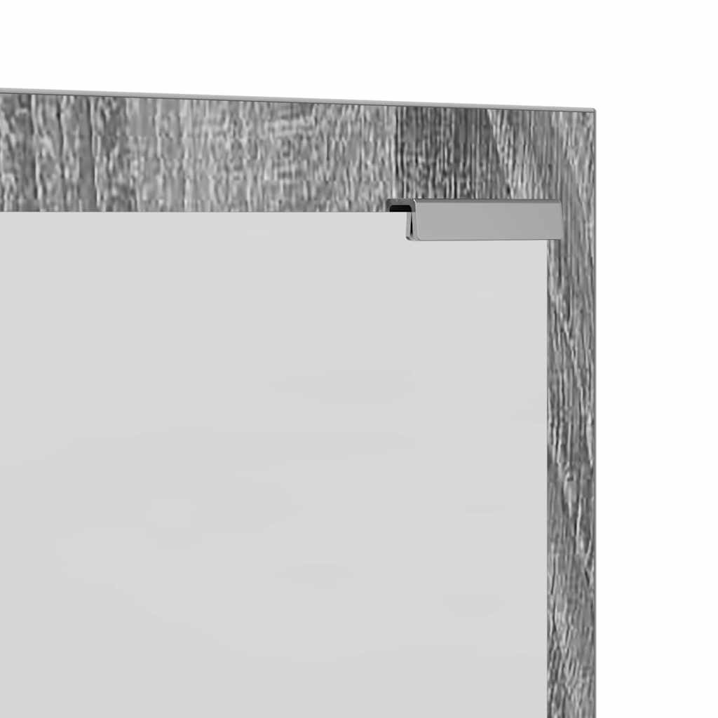 Porte-manteau mural Montage mural Gris sonoma 100 x 10 x 100 cm