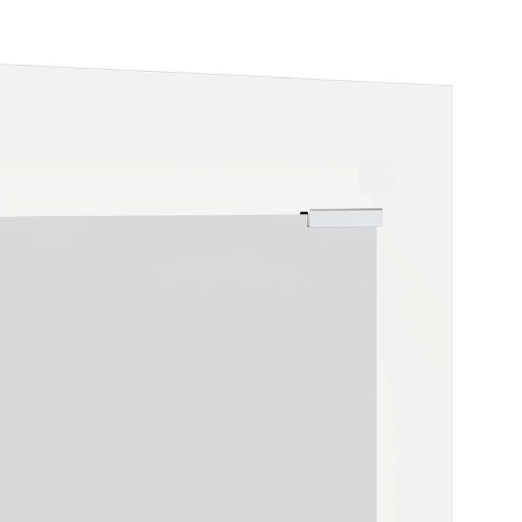 Porte-manteau mural Blanc 96 x 1,5 x 90 cm Bois d'ingénierie