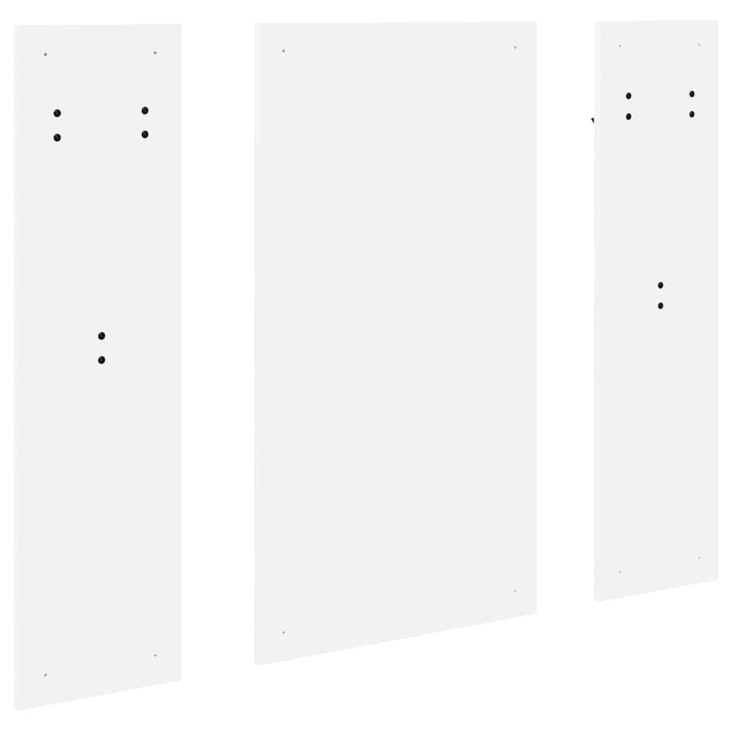 Porte-manteau mural Blanc 96 x 1,5 x 90 cm Bois d'ingénierie