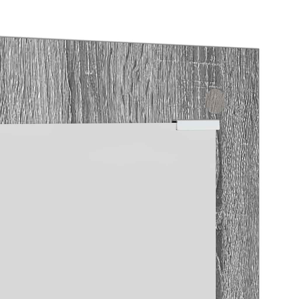 Porte-manteau mural Montage mural Sonoma gris 96 x 1,5 x 90 cm