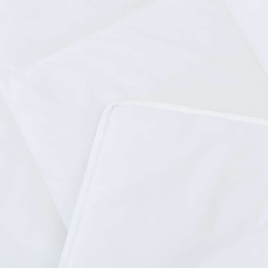 Couette avec oreiller 3 pcs Blanc 200 x 200 cm Microfibre