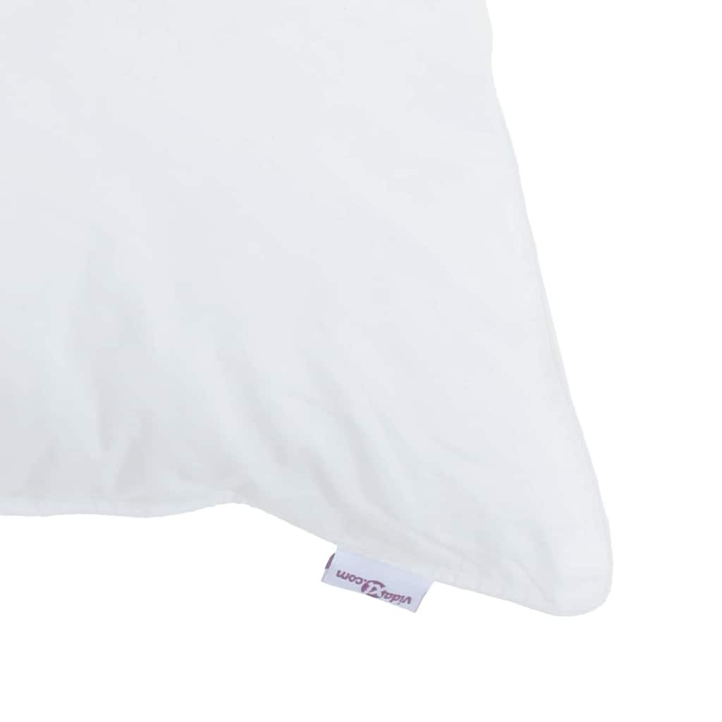 Couette avec oreiller 3 pcs Blanc 200 x 200 cm Microfibre