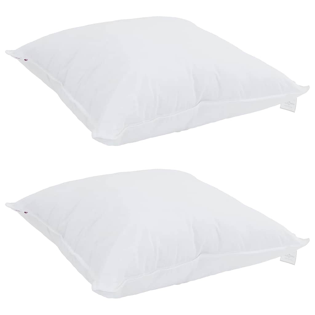 Couette avec oreiller 3 pcs Blanc 200 x 200 cm Microfibre
