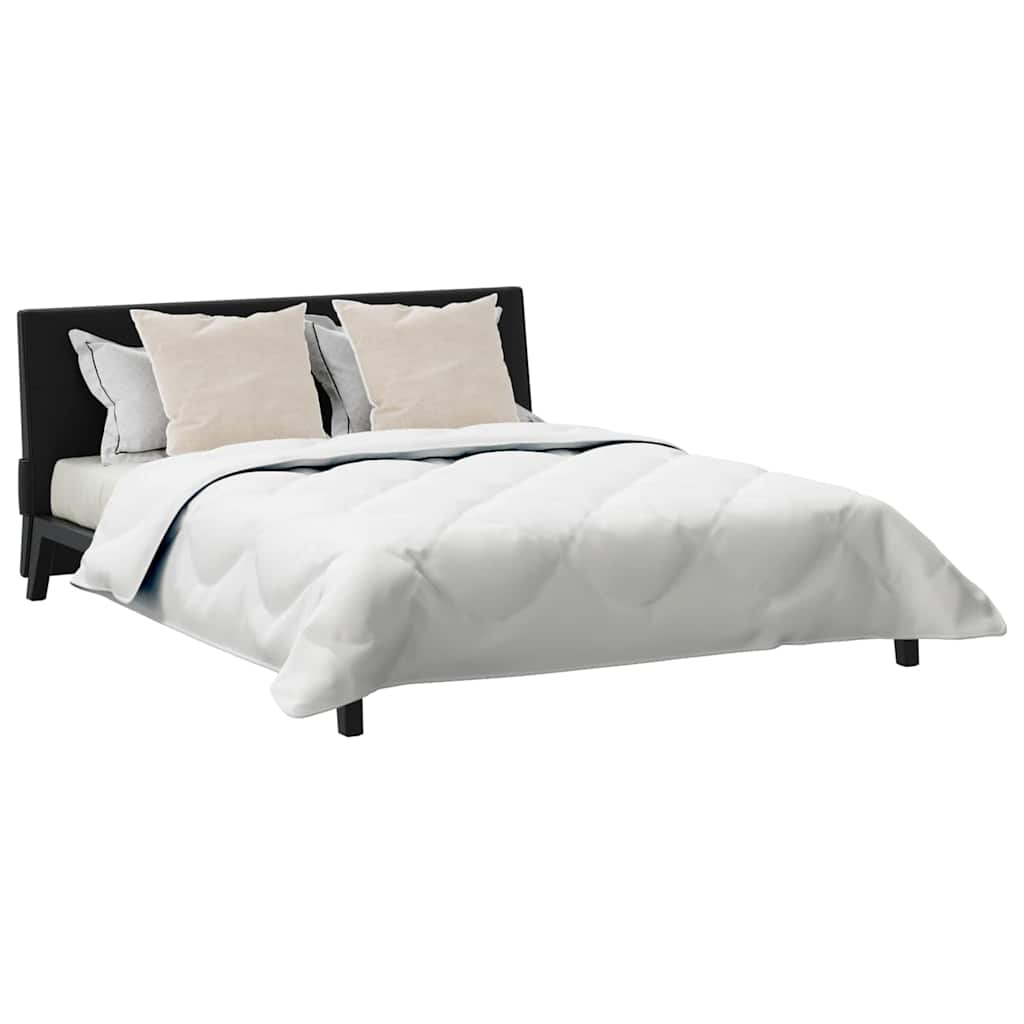 Couette avec oreiller 3 pcs Blanc 200 x 200 cm Microfibre