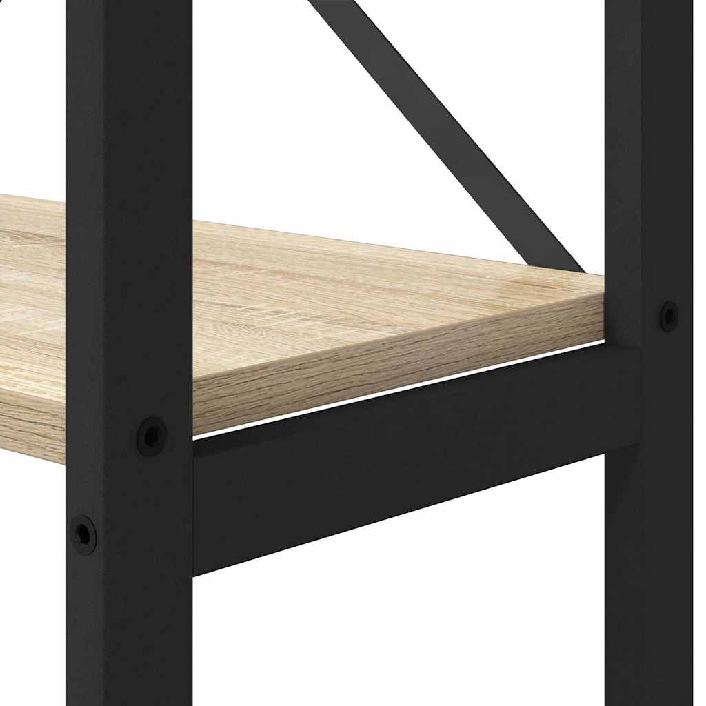 Étagère Chêne sonoma 156 x 25 x 167.5 cm Bois d'ingénierie
