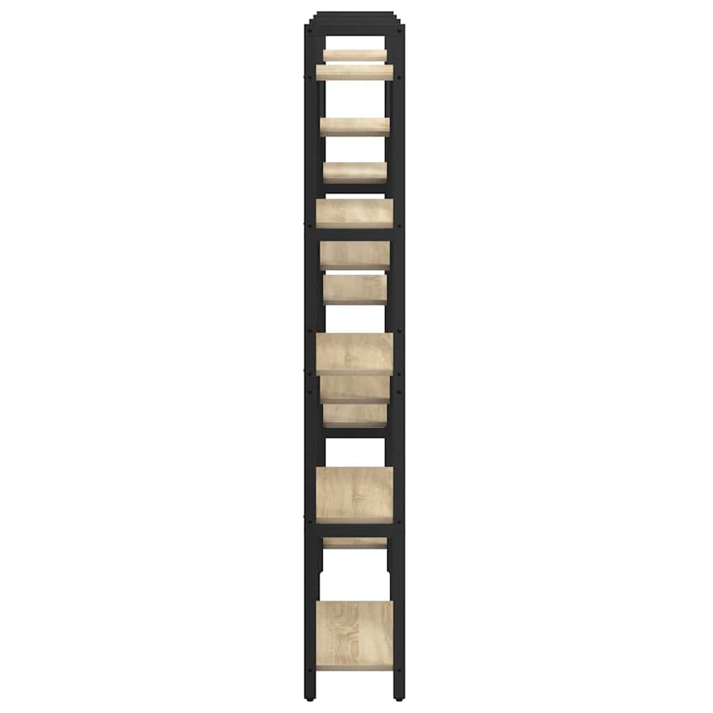 Étagère Chêne sonoma 156 x 25 x 167.5 cm Bois d'ingénierie