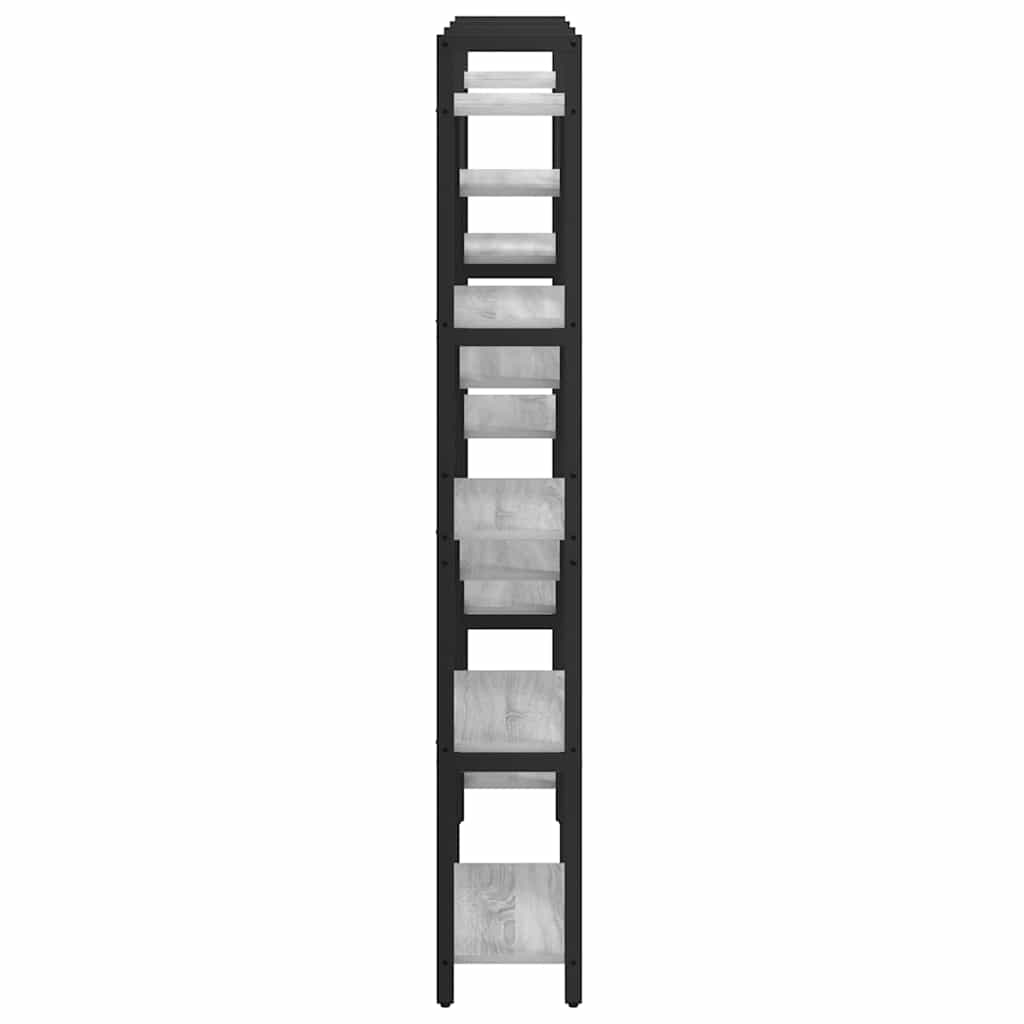 Étagère Sonoma gris 156 x 25 x 167.5 cm Bois d'ingénierie