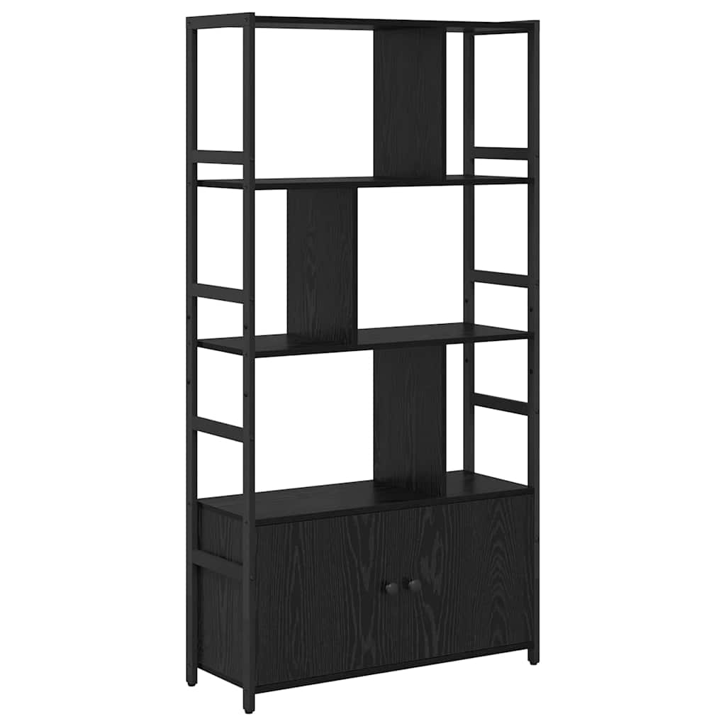 Étagère Chêne noir 80 x 30 x 155.5 cm Bois d'ingénierie