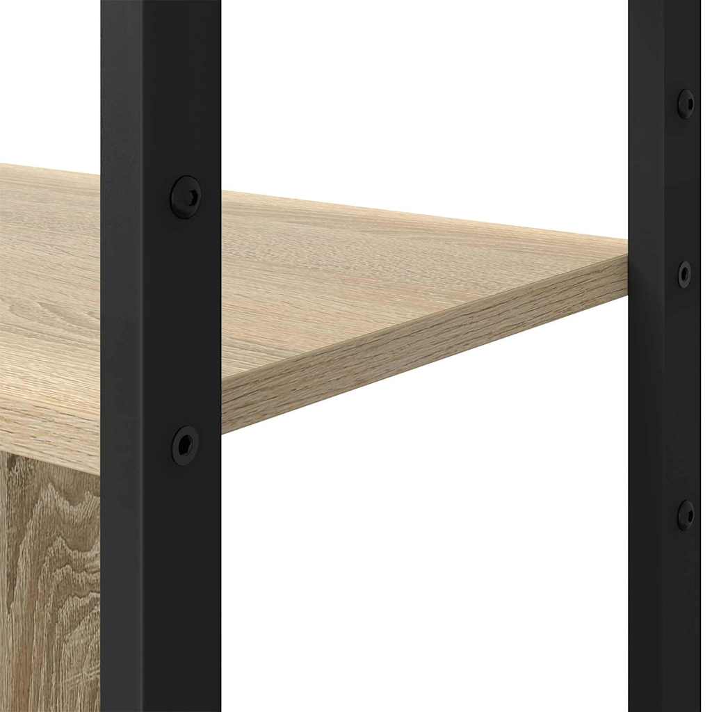 Étagère Chêne sonoma 80 x 30 x 155.5 cm Bois d'ingénierie