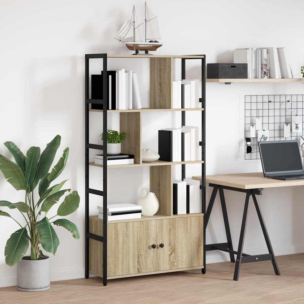Étagère Chêne sonoma 80 x 30 x 155.5 cm Bois d'ingénierie