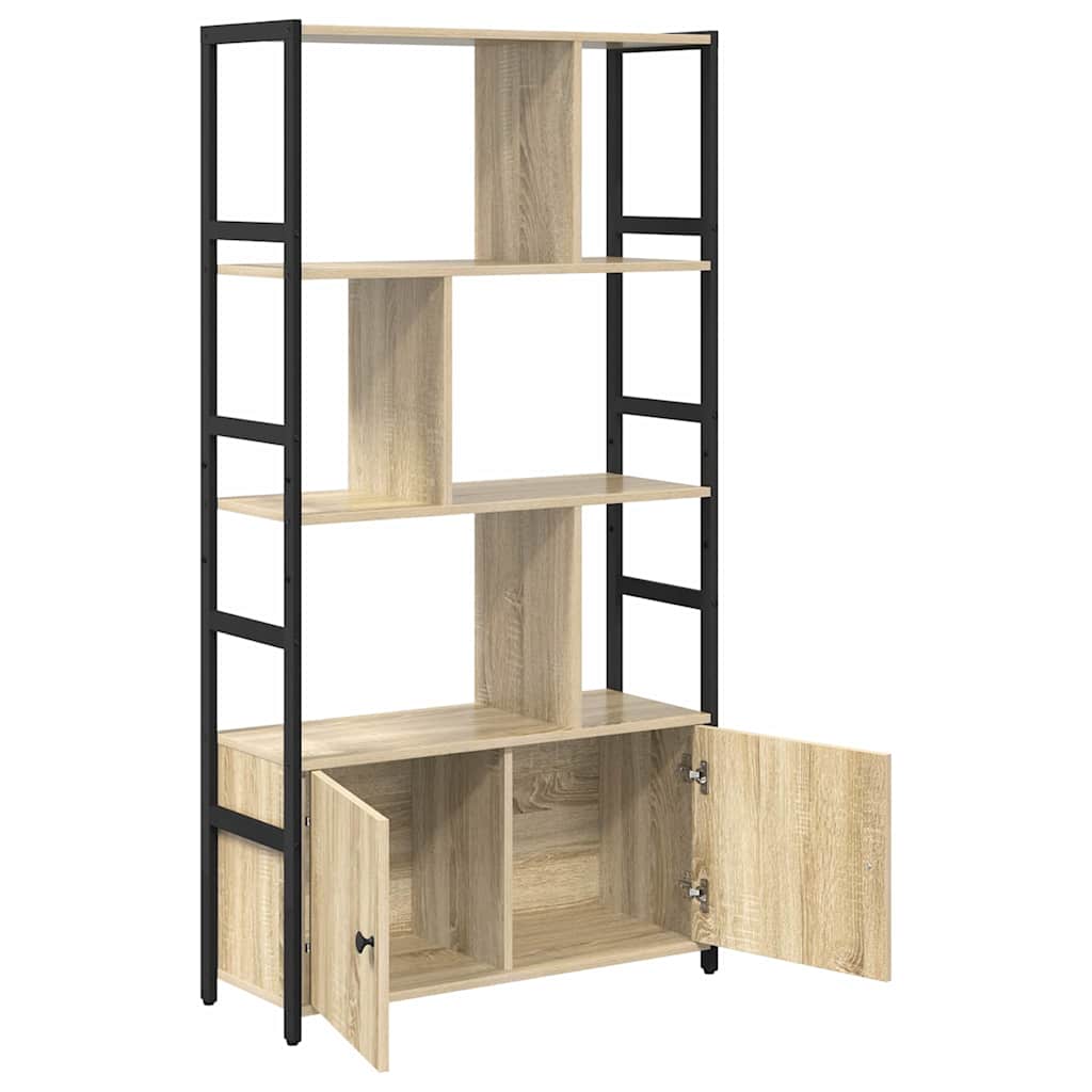 Étagère Chêne sonoma 80 x 30 x 155.5 cm Bois d'ingénierie