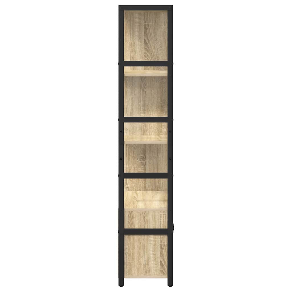 Étagère Chêne sonoma 80 x 30 x 155.5 cm Bois d'ingénierie