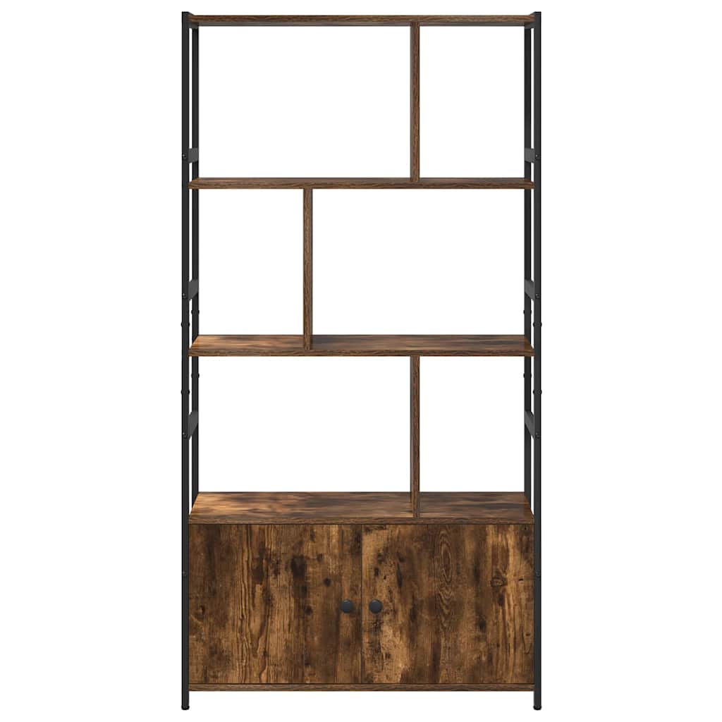 Étagère Chêne fumé 80 x 30 x 155.5 cm Bois d'ingénierie