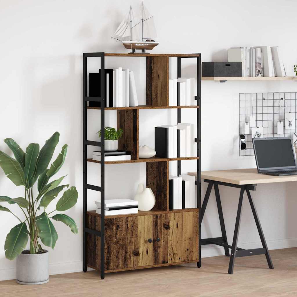 Étagère Bois ancien 80 x 30 x 155.5 cm Bois d'ingénierie