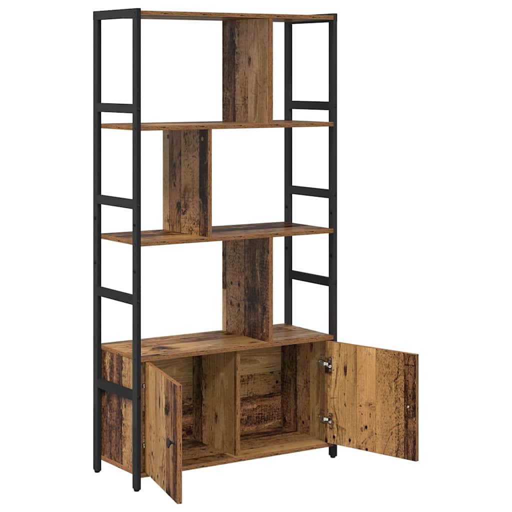 Étagère Bois ancien 80 x 30 x 155.5 cm Bois d'ingénierie