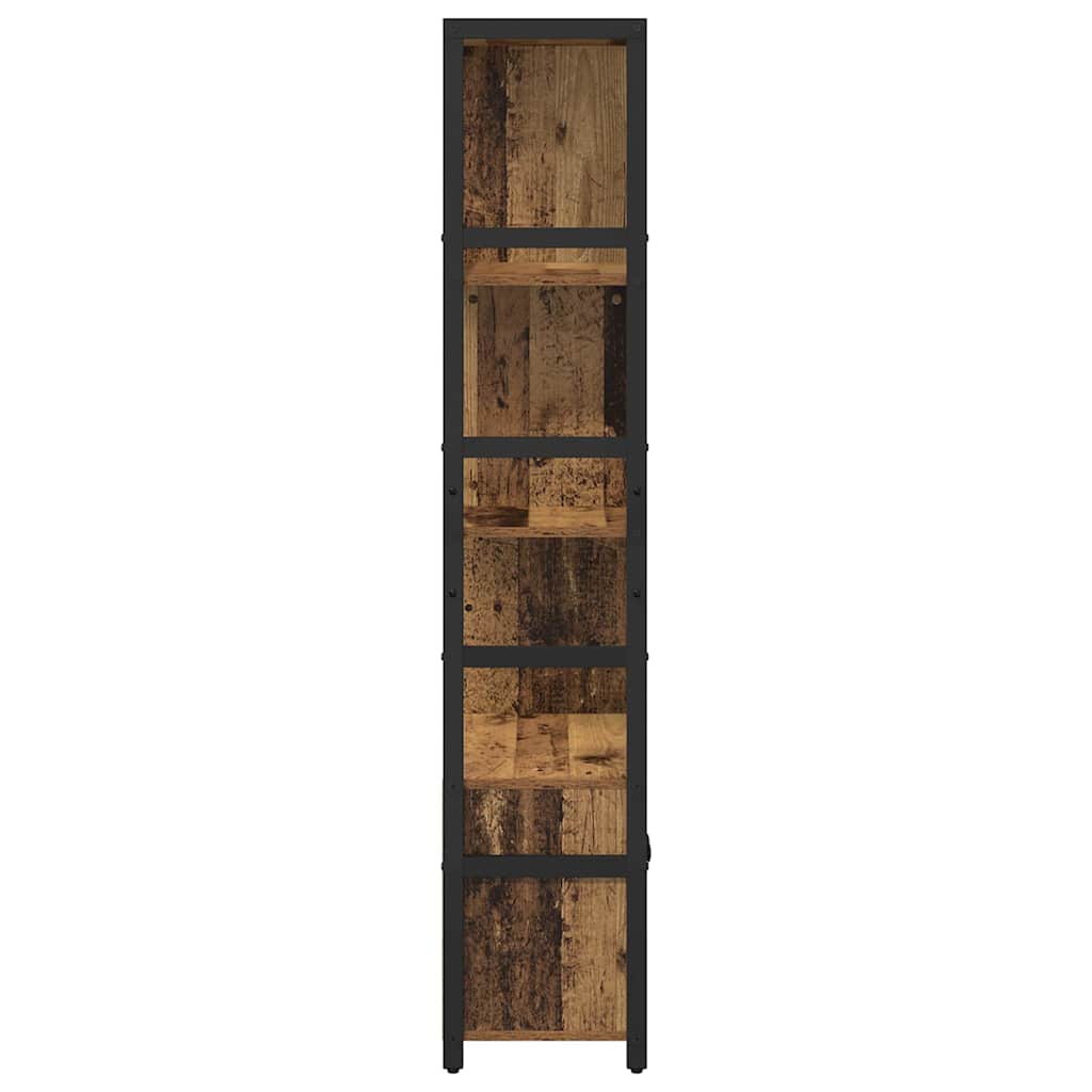 Étagère Bois ancien 80 x 30 x 155.5 cm Bois d'ingénierie