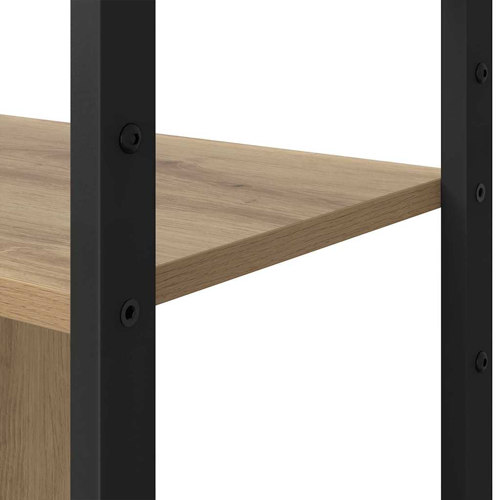 Étagère chêne artisanal 80 x 30 x 155.5 cm Bois d'ingénierie