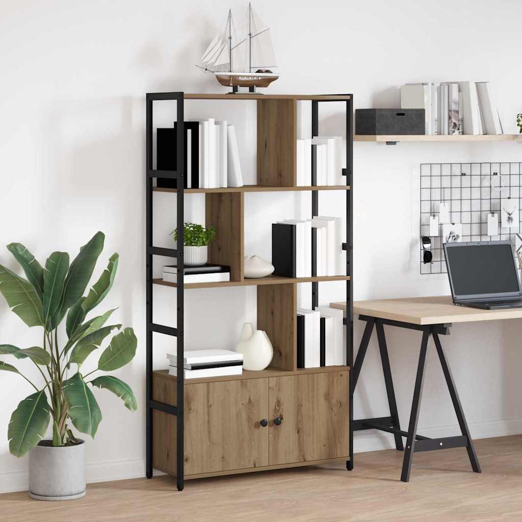 Étagère chêne artisanal 80 x 30 x 155.5 cm Bois d'ingénierie