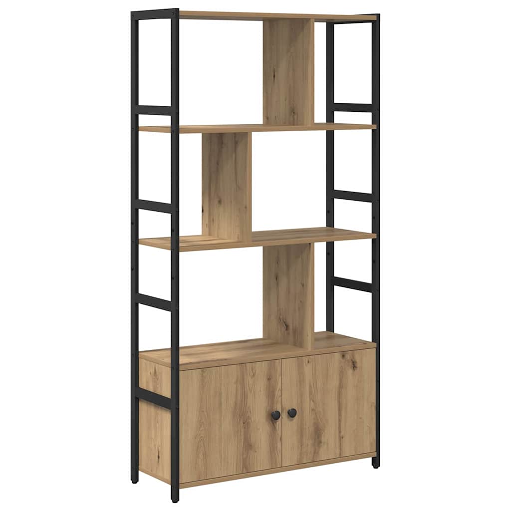 Étagère chêne artisanal 80 x 30 x 155.5 cm Bois d'ingénierie
