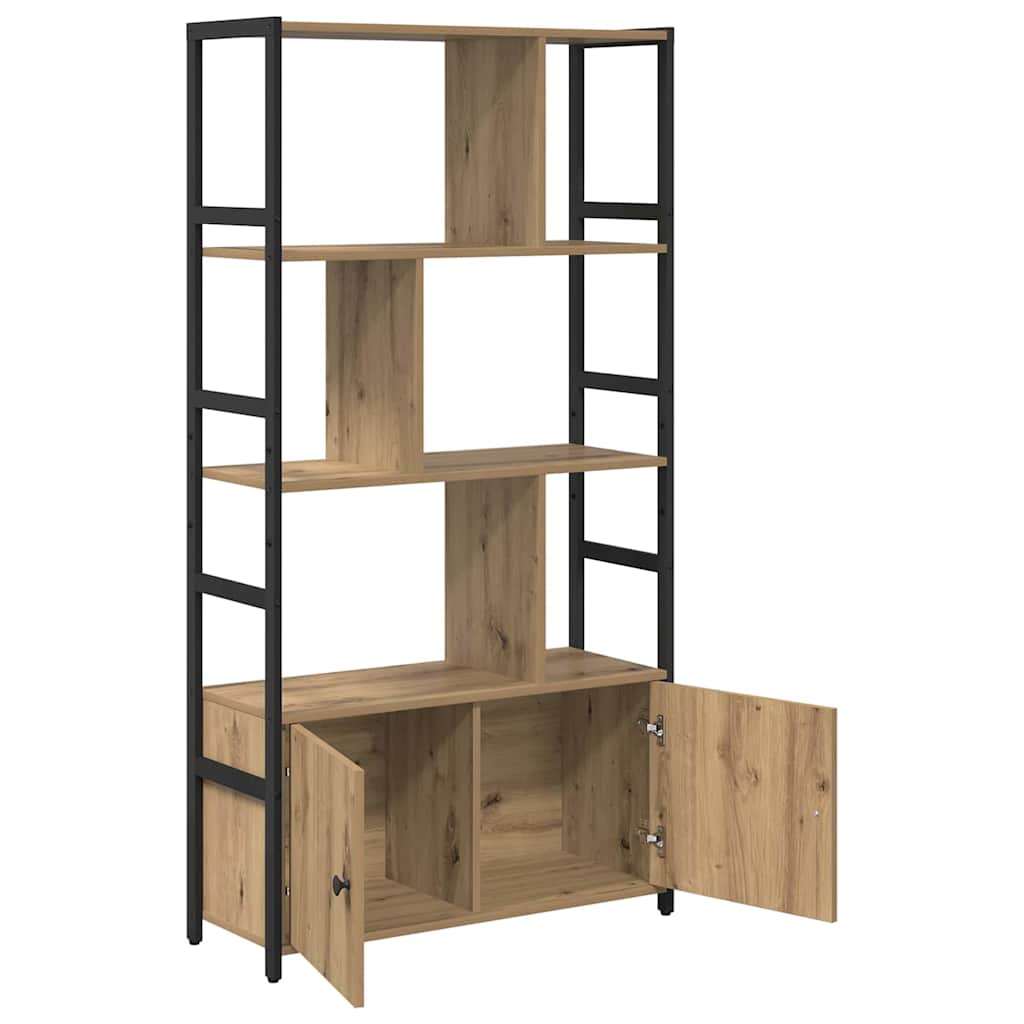 Étagère chêne artisanal 80 x 30 x 155.5 cm Bois d'ingénierie