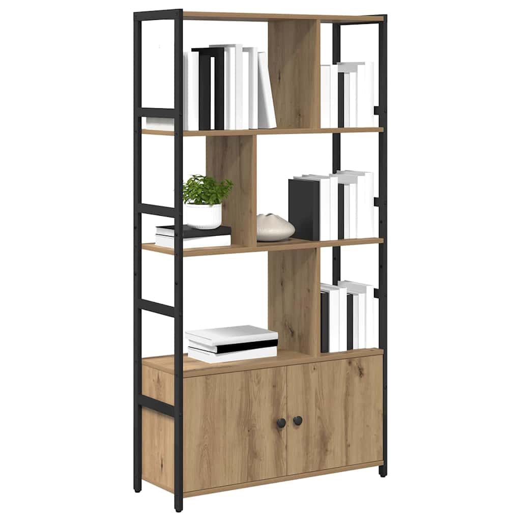 Étagère chêne artisanal 80 x 30 x 155.5 cm Bois d'ingénierie