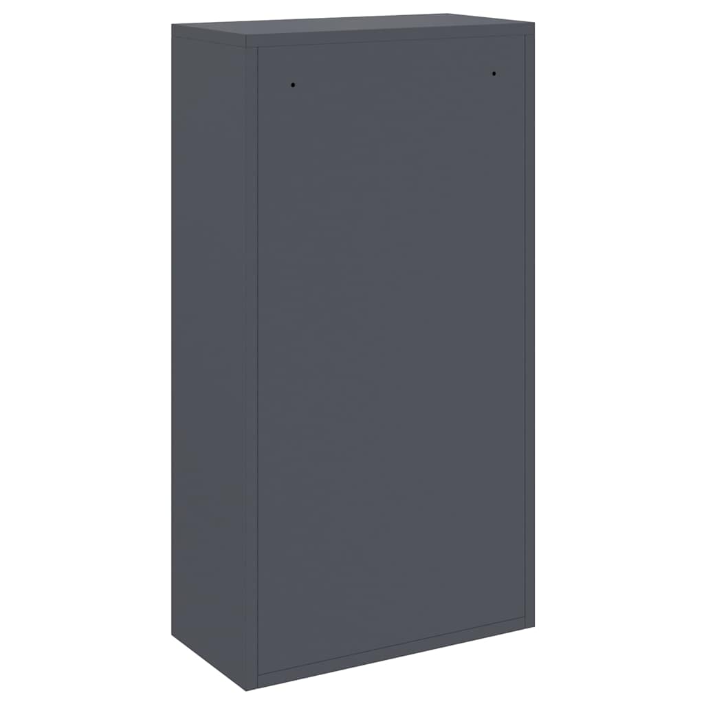 Boîte de dépôt de colis Anthracite 44 x 22 x 82 cm Acier