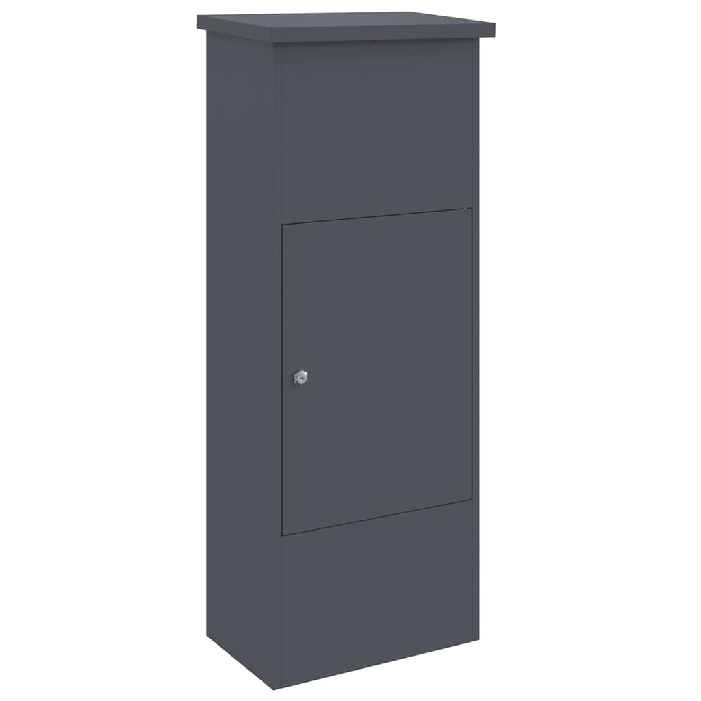Boîte de dépôt de colis Anthracite 44.5 x 29 x 110.5 cm Acier
