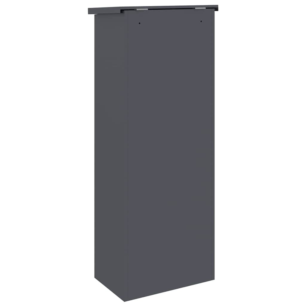 Boîte de dépôt de colis Anthracite 44.5 x 29 x 110.5 cm Acier