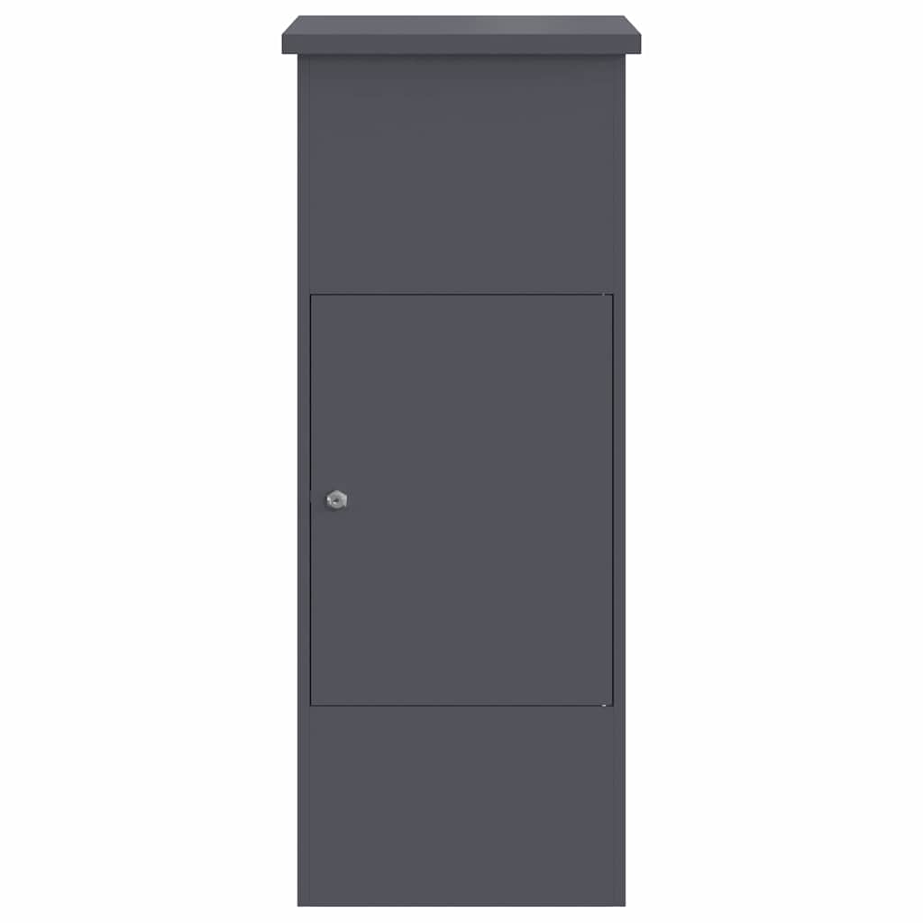 Boîte de dépôt de colis Anthracite 44.5 x 29 x 110.5 cm Acier