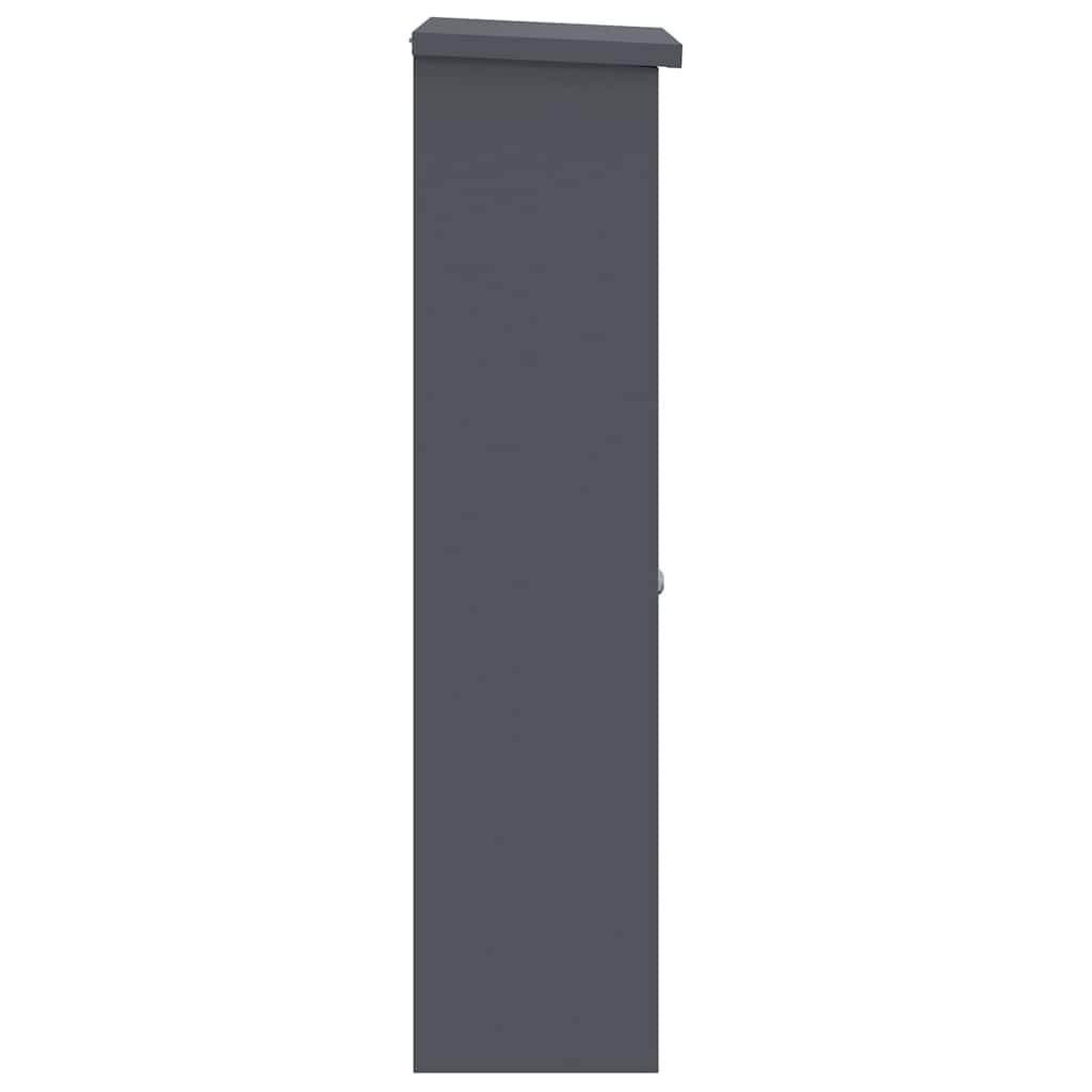 Boîte de dépôt de colis Anthracite 44.5 x 29 x 110.5 cm Acier
