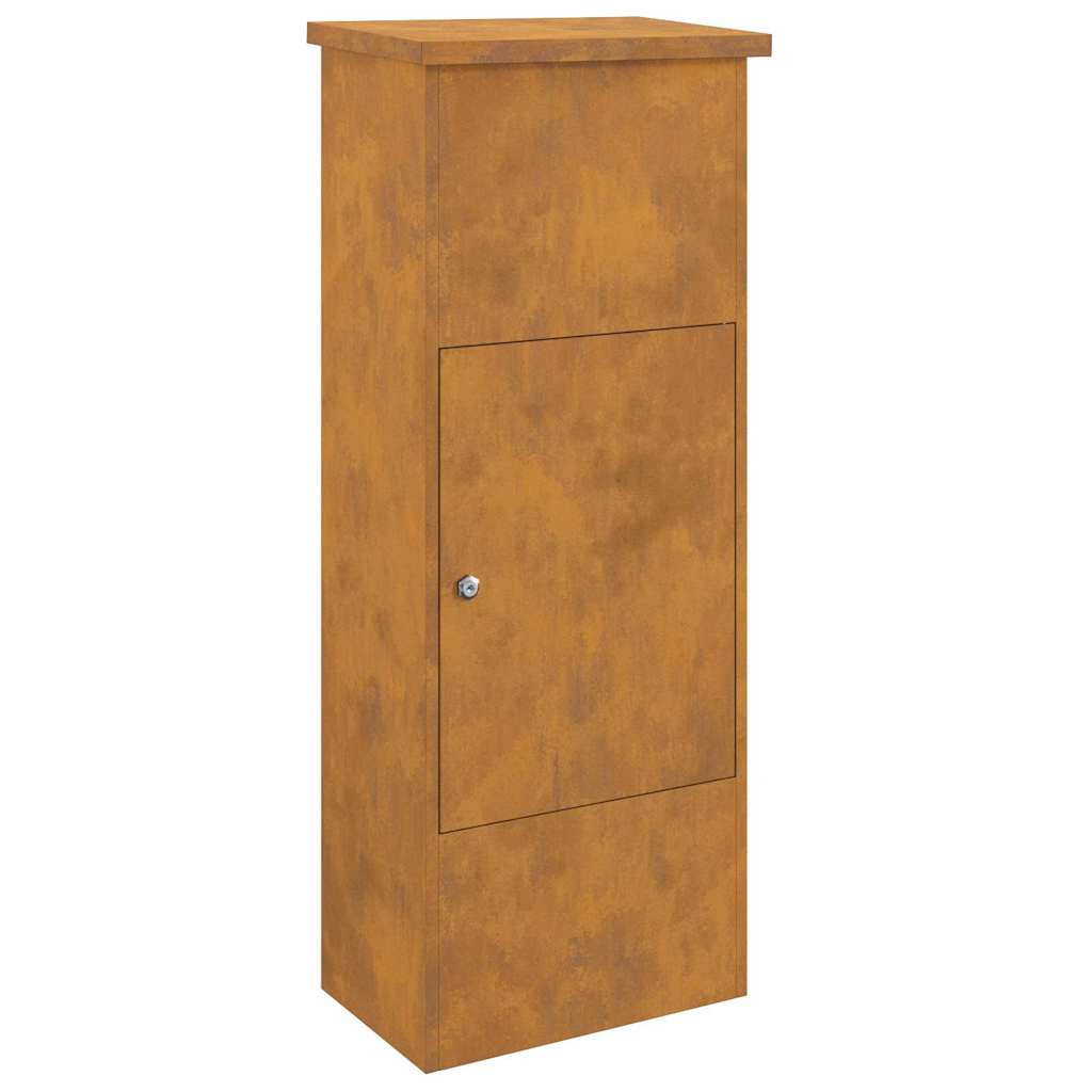 Boîte de dépôt de colis Rouillé 44.5 x 29 x 110.5 cm