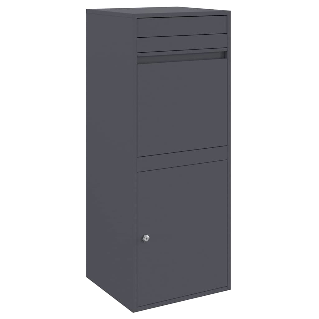 Boîte de dépôt de colis Anthracite 41 x 38 x 103 cm Acier