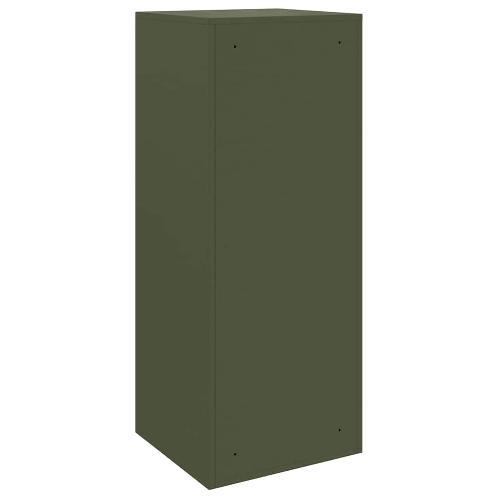 Boîte de dépôt de colis Vert olive 41 x 38 x 103 cm Acier