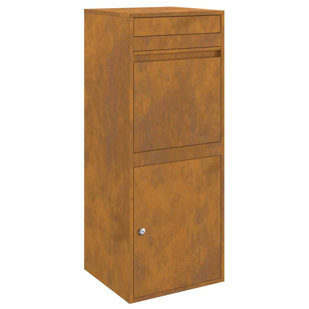 Boîte de dépôt de colis Rouillé 41 x 38 x 103 cm
