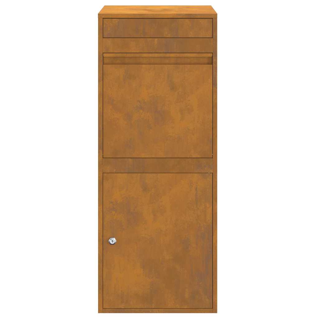 Boîte de dépôt de colis Rouillé 41 x 38 x 103 cm