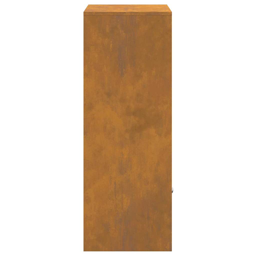 Boîte de dépôt de colis Rouillé 41 x 38 x 103 cm
