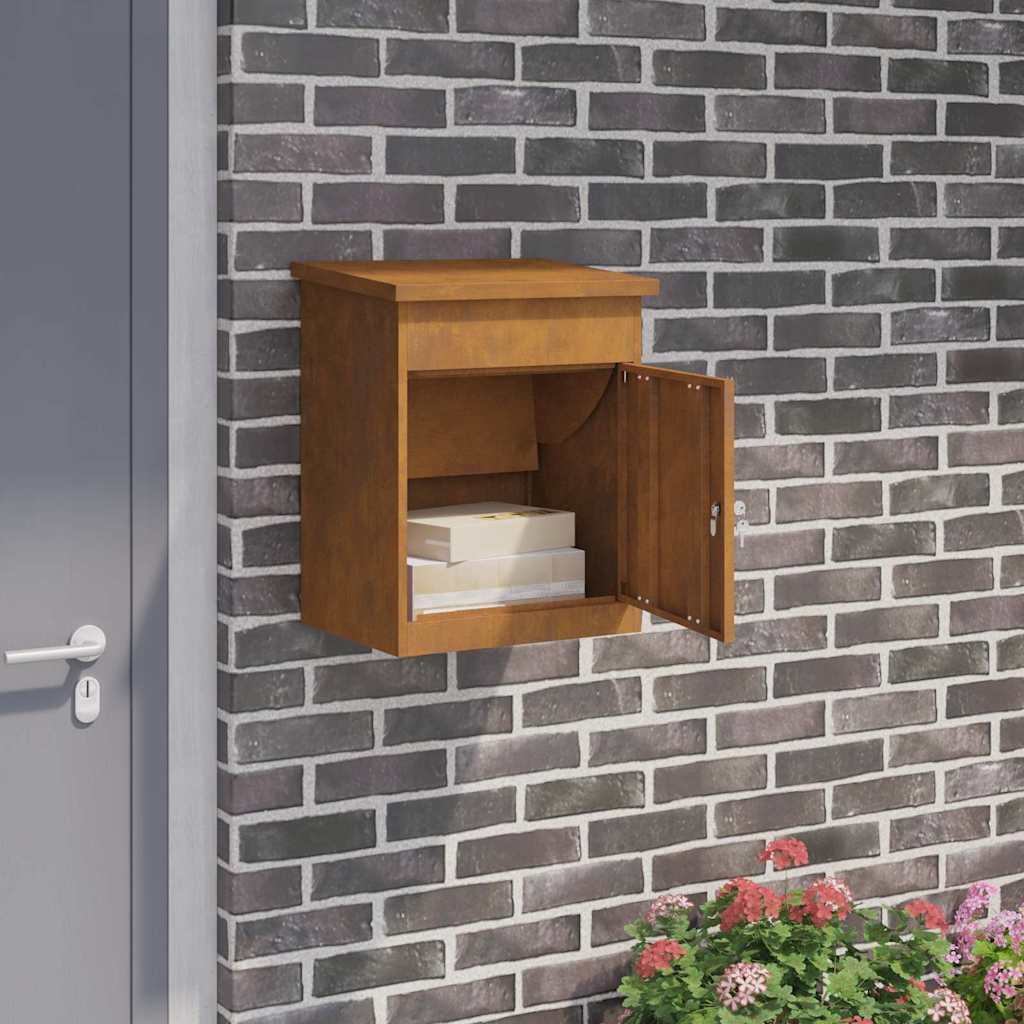 Boîte de dépôt de colis Rouillé 44 x 35 x 59 cm