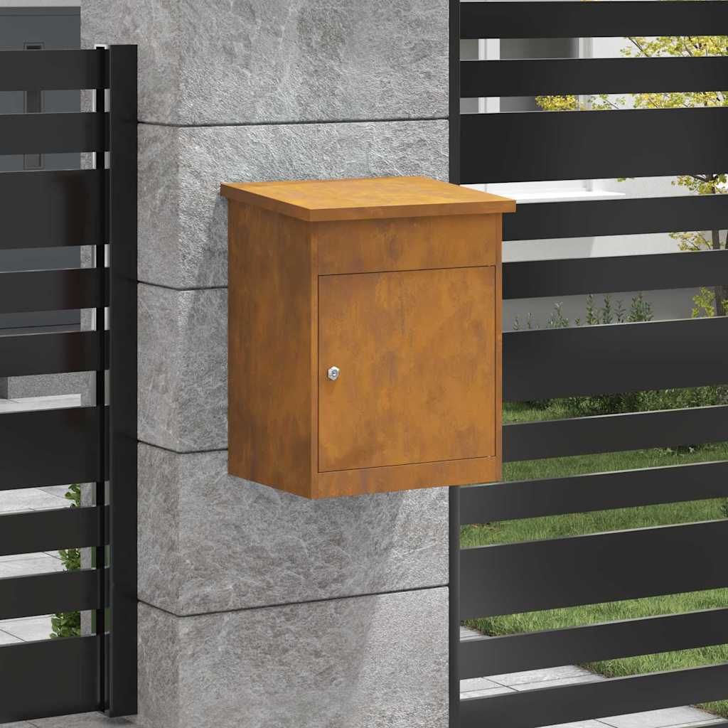 Boîte de dépôt de colis Rouillé 44 x 35 x 59 cm