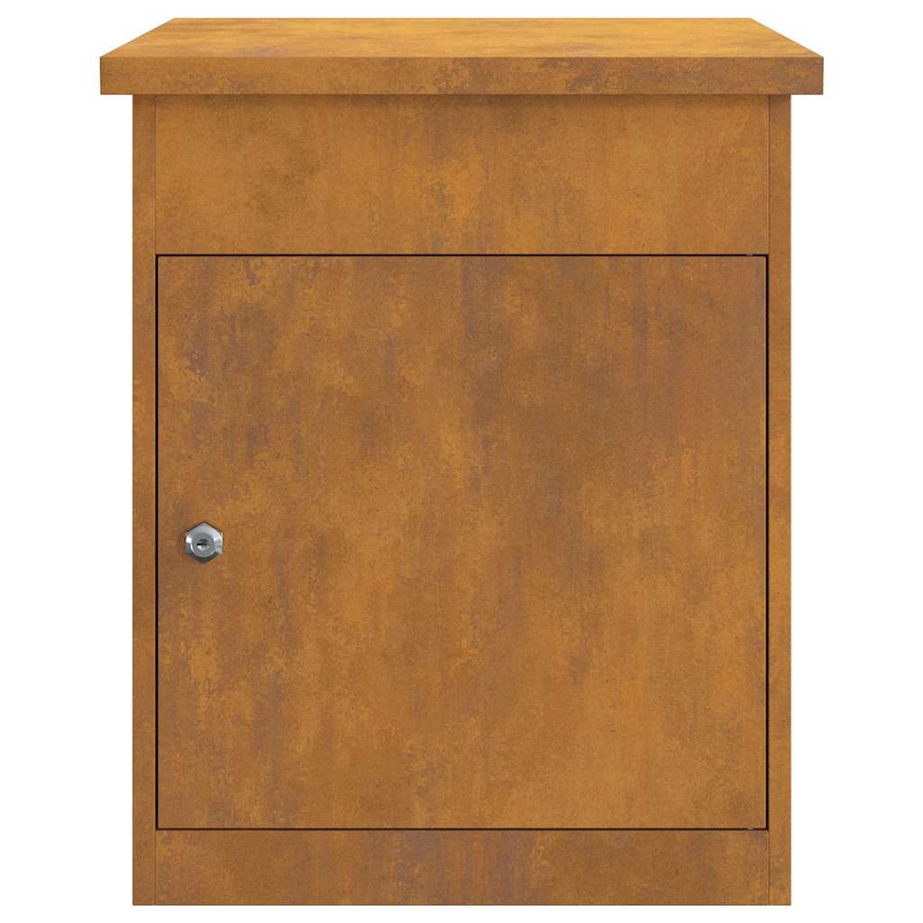 Boîte de dépôt de colis Rouillé 44 x 35 x 59 cm