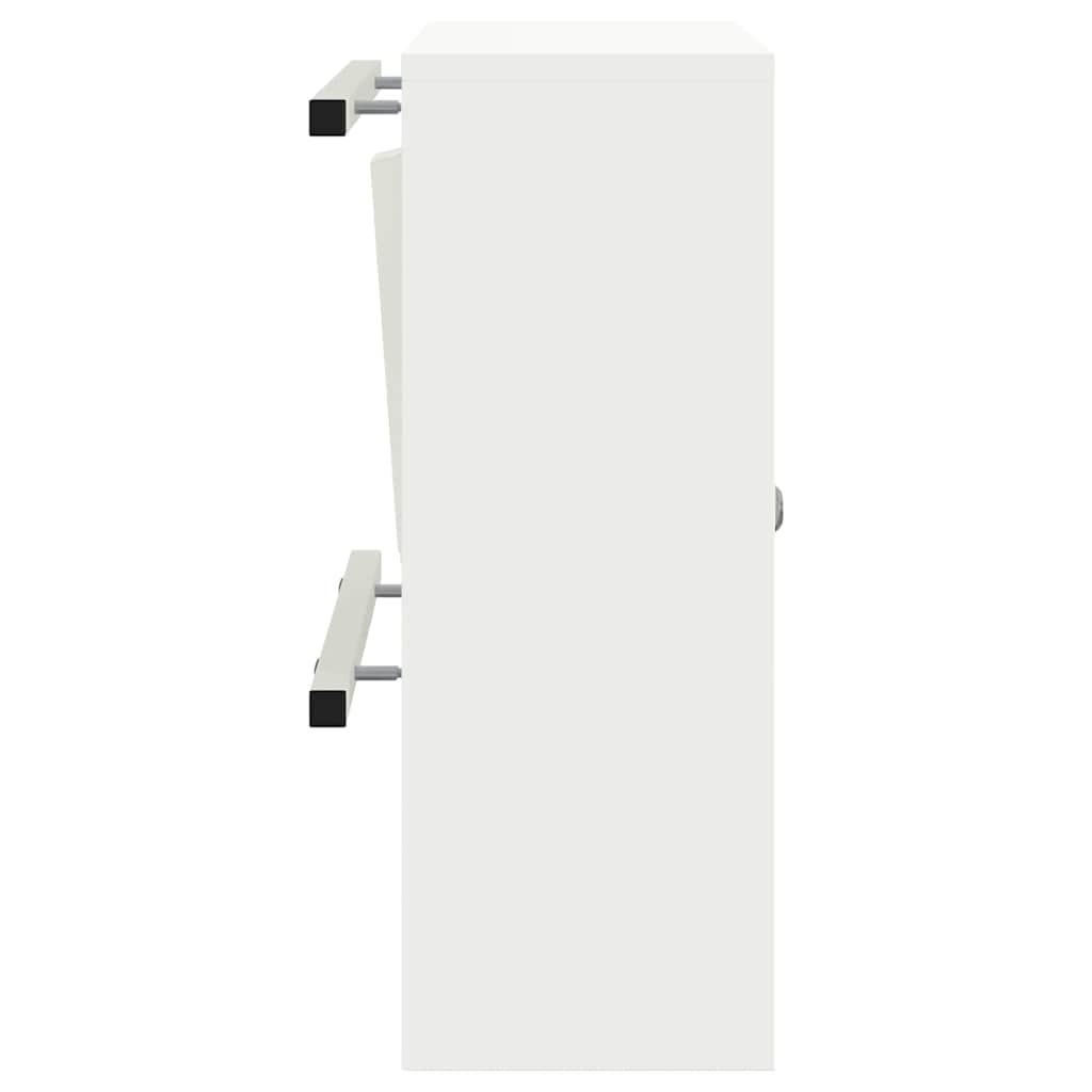 boîte aux lettres Blanc 30 x 23 x 55 cm Acier