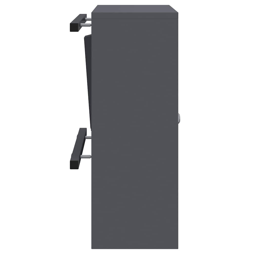 boîte aux lettres Anthracite 30 x 23 x 55 cm Acier