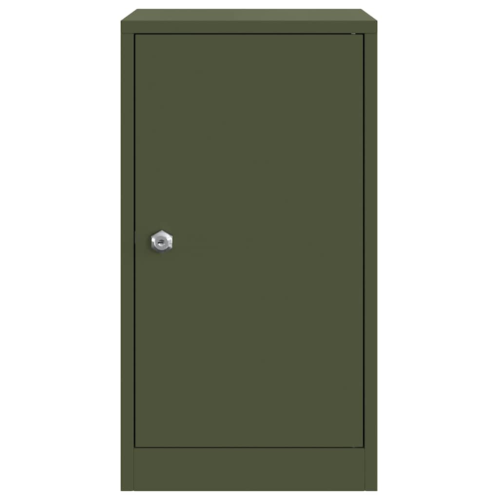 boîte aux lettres Vert olive 30 x 23 x 55 cm Acier