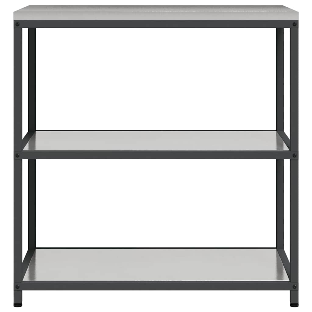 Étagère de rangement de cuisine Argenté Acier inoxydable