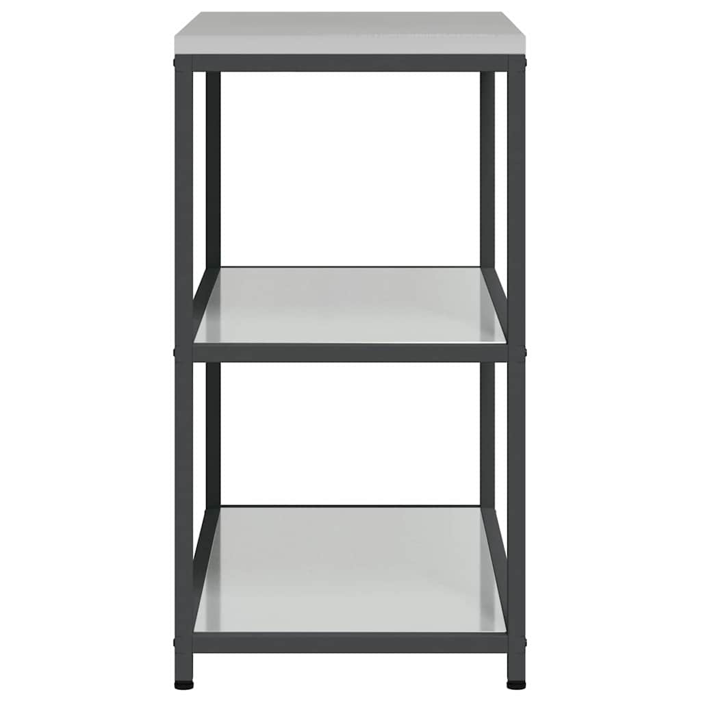 Étagère de rangement de cuisine Argenté Acier galvanisé