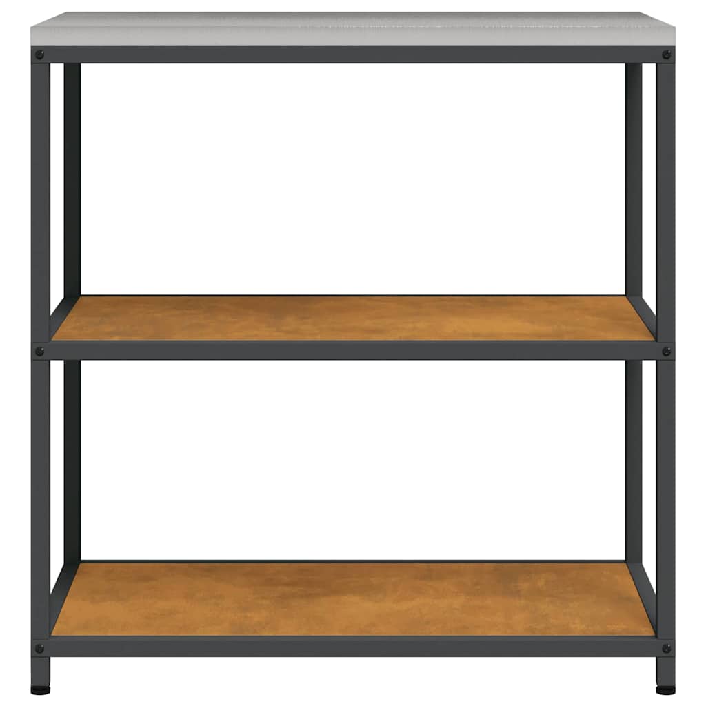 Étagère de rangement de cuisine avec étagère Rouillé