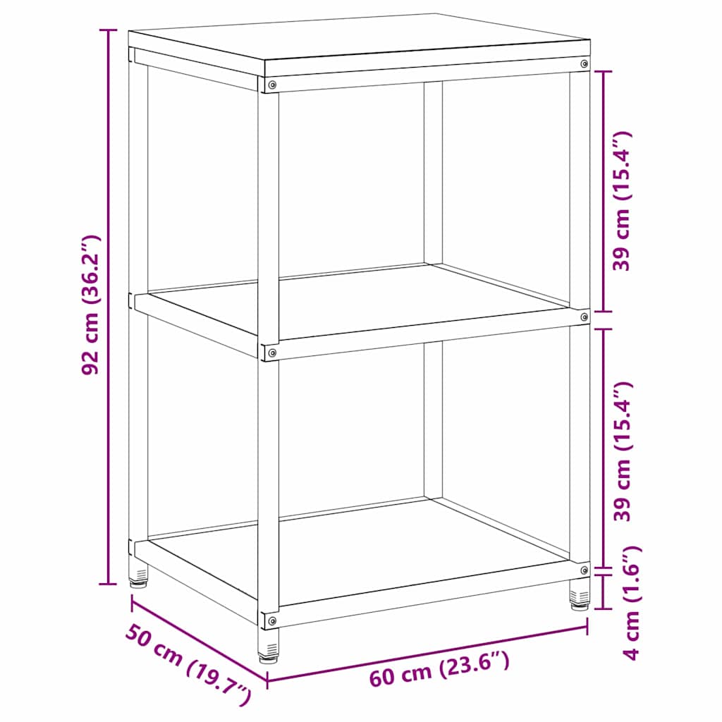 Étagère de rangement de cuisine avec étagère Vert olive Acier