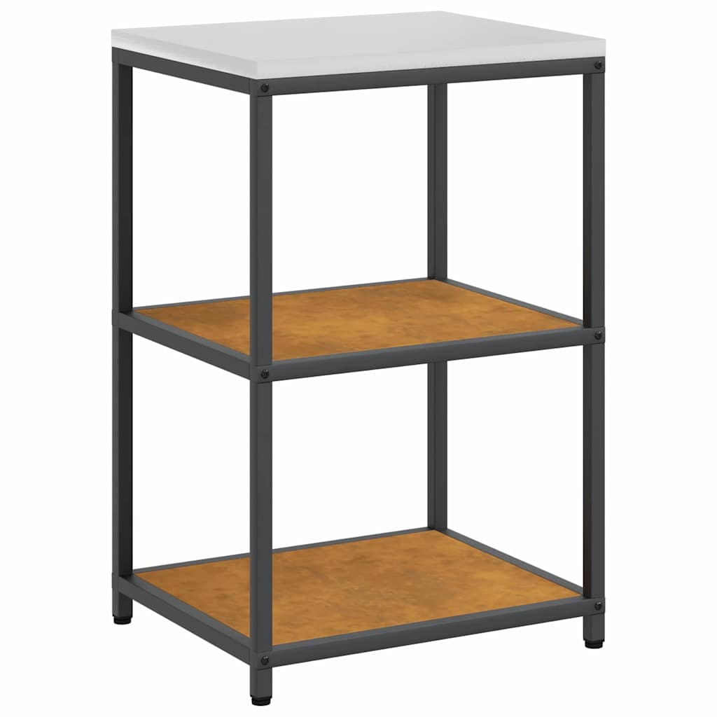 Étagère de rangement de cuisine avec étagère Rouillé